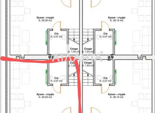 Будинок за адресою Приозерний бульвар (площа 72 м²) - Atlanta.ua - фото 19