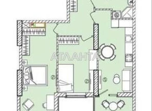2-rooms apartment apartment by the address st. Posmitnogo (area 66,6 m²) - Atlanta.ua - photo 5