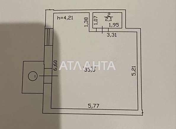 Коммерческая недвижимость по адресу ул. Михайловская (площадь 34 м²) - Atlanta.ua - фото 2