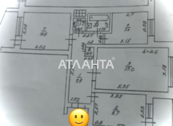 3-rooms apartment apartment by the address st. Skidanovskaya Kommunalnaya (area 65 m²) - Atlanta.ua - photo 20