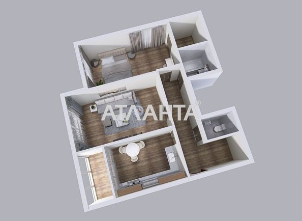 2-rooms apartment apartment by the address st. Zaliznichna (area 63 m²) - Atlanta.ua - photo 19