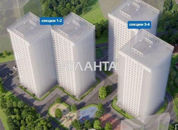 1-room apartment apartment by the address st. Gagarinskoe plato (area 46 m²) - Atlanta.ua - photo 3