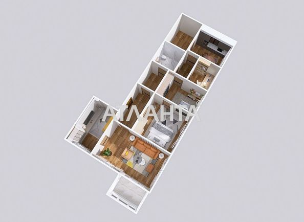 4+-rooms apartment apartment by the address st. Staroportofrankovskaya Komsomolskaya (area 88,7 m²) - Atlanta.ua - photo 25