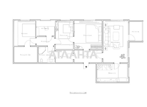 4+-rooms apartment apartment by the address st. Staroportofrankovskaya Komsomolskaya (area 88,7 m²) - Atlanta.ua - photo 27
