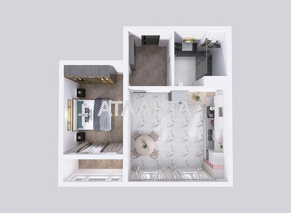 1-room apartment apartment by the address st. Zhabotinskogo Proletarskaya (area 51,3 m²) - Atlanta.ua - photo 13
