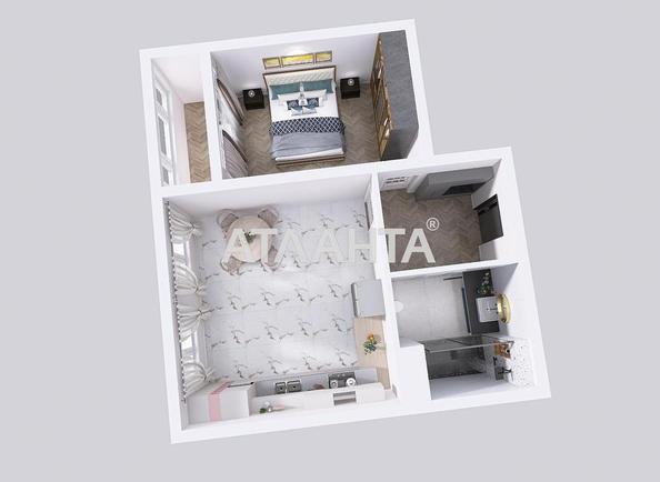 1-room apartment apartment by the address st. Zhabotinskogo Proletarskaya (area 51,3 m²) - Atlanta.ua - photo 14