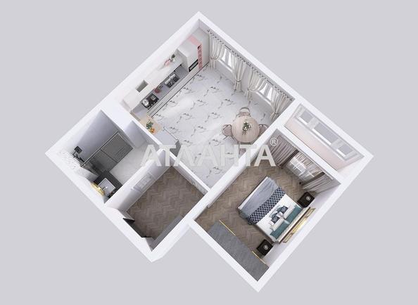 1-room apartment apartment by the address st. Zhabotinskogo Proletarskaya (area 51,3 m²) - Atlanta.ua - photo 16