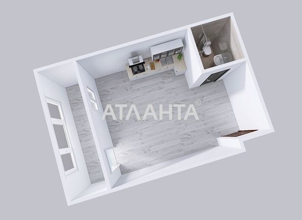 1-комнатная квартира по адресу ул. Виноградная (площадь 25 м²) - Atlanta.ua - фото 16