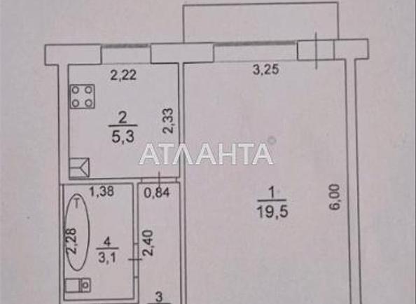 1-room apartment apartment by the address st. Geroev oborony OdessyGeroev Stalingrada (area 34 m²) - photo 16 1-room apartment apartment by the address st. Geroev oborony OdessyGeroev Stalingrada (area 34 m²) - Atlanta.ua - photo 16