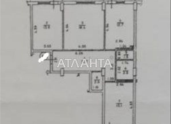 3-комнатная квартира по адресу ул. Сахарова (площадь 90 м²) - Atlanta.ua - фото 21