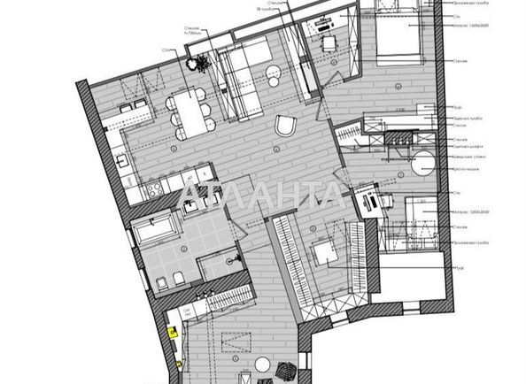 3-кімнатна квартира за адресою вул. Кривоноса (площа 110 м²) - Atlanta.ua - фото 10
