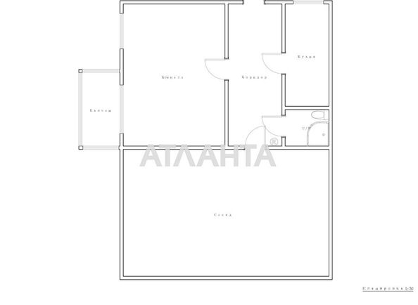 Коммунальная квартира по адресу ул. Нежинская (площадь 28 м²) - Atlanta.ua - фото 19