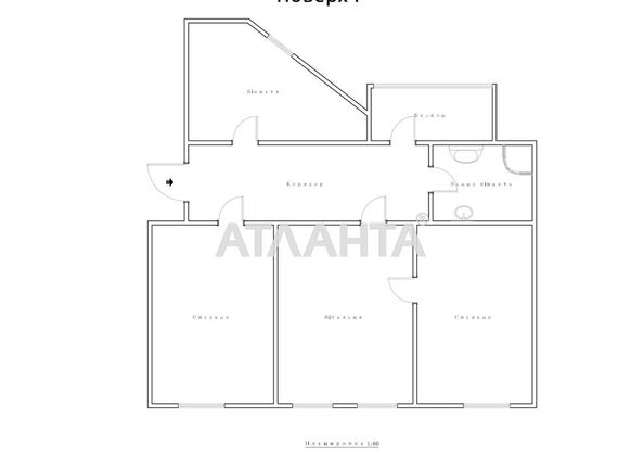 3-кімнатна квартира за адресою вул. НовиковаПрибоя Олексія (площа 116,3 м²) - Atlanta.ua - фото 33