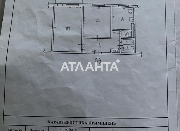 1-кімнатна квартира за адресою вул. Балківська (площа 48,8 м²) - Atlanta.ua - фото 17