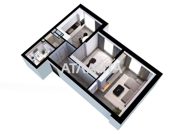 2-комнатная квартира по адресу ул. Кочерги Ивана (площадь 56,8 м²) - Atlanta.ua