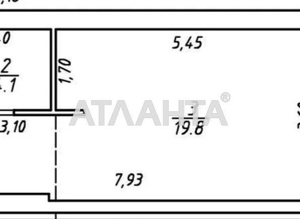 1-кімнатна квартира за адресою вул. Рудненська (площа 28,2 м²) - Atlanta.ua - фото 11