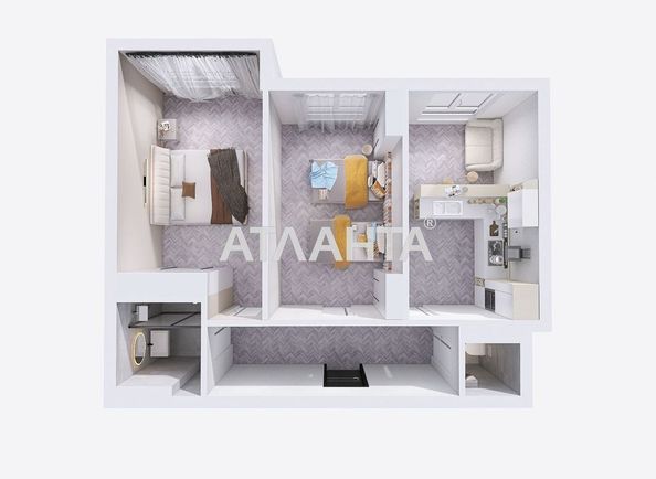 2-rooms apartment apartment by the address st. Kochergi Ivana (area 59,0 m²) - Atlanta.ua - photo 19