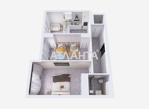 2-rooms apartment apartment by the address st. Kochergi Ivana (area 59,0 m²) - Atlanta.ua - photo 23