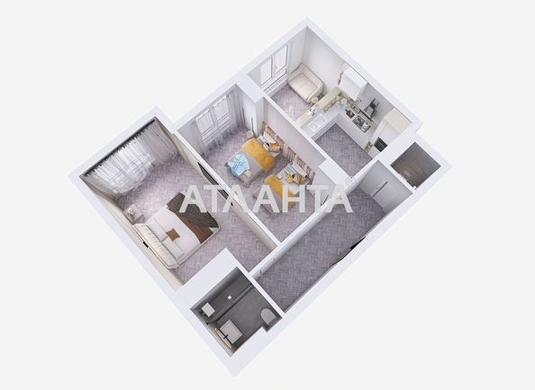 2-rooms apartment apartment by the address st. Kochergi Ivana (area 59,0 m²) - Atlanta.ua - photo 25