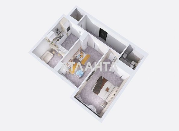2-rooms apartment apartment by the address st. Kochergi Ivana (area 59,0 m²) - Atlanta.ua - photo 31