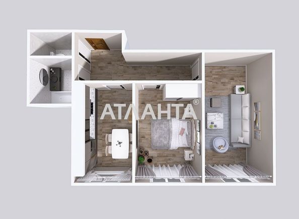 2-rooms apartment apartment by the address st. Kochergi Ivana (area 53,7 m²) - Atlanta.ua - photo 13