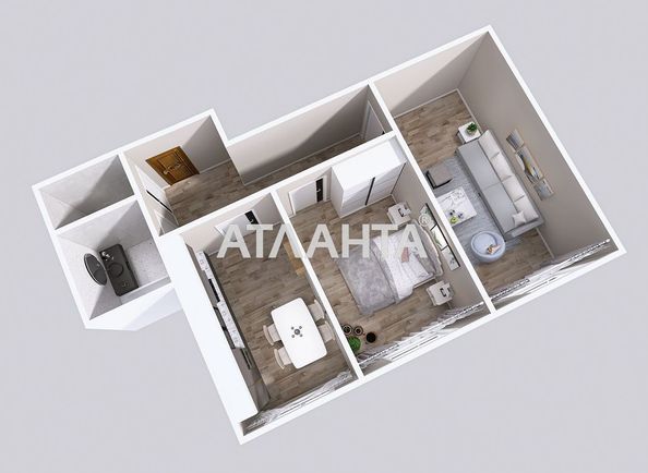 2-rooms apartment apartment by the address st. Kochergi Ivana (area 53,7 m²) - Atlanta.ua - photo 16