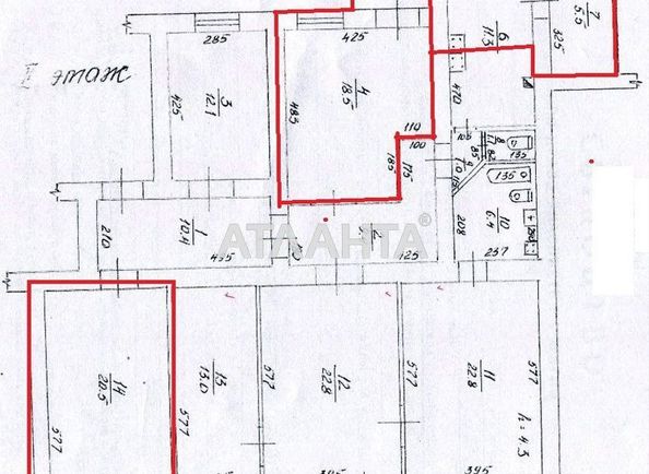 2-rooms apartment apartment by the address st. Tolstogo lva (area 57 m²) - Atlanta.ua - photo 7