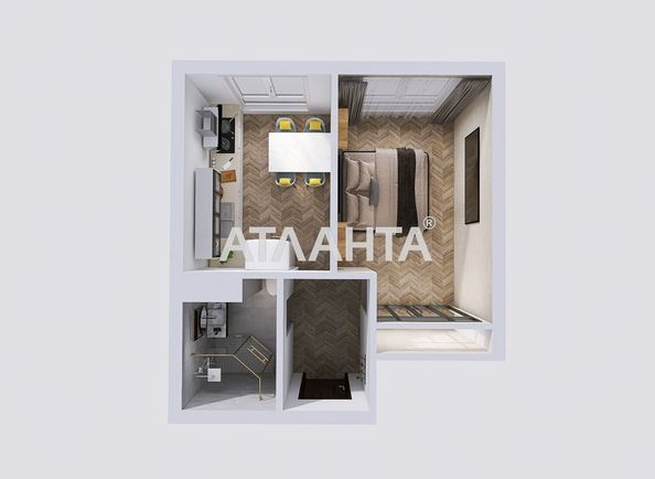 1-room apartment apartment by the address st. Kochergi Ivana (area 34 m²) - Atlanta.ua - photo 22