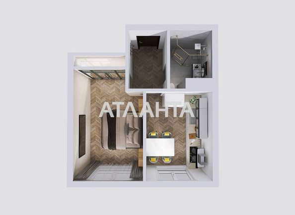 1-room apartment apartment by the address st. Kochergi Ivana (area 34 m²) - Atlanta.ua - photo 24
