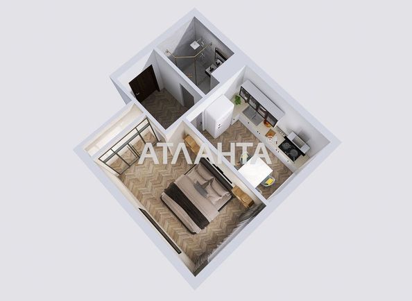 1-room apartment apartment by the address st. Kochergi Ivana (area 34 m²) - Atlanta.ua - photo 36