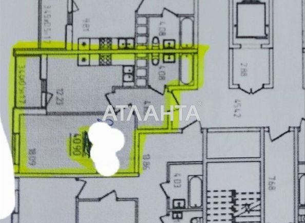 1-комнатная квартира по адресу ул. Краснова (площадь 41 м²) - Atlanta.ua - фото 3