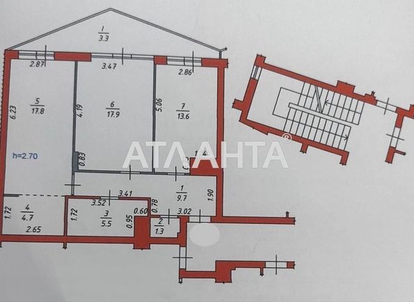1-кімнатна квартира за адресою пр. В`ячеслава Чорновола (площа 74 м²) - Atlanta.ua - фото 10