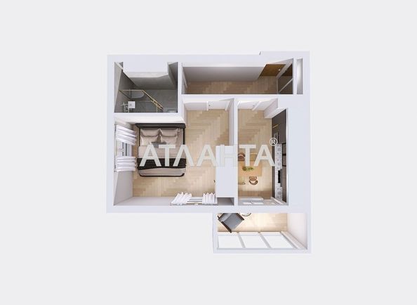 1-кімнатна квартира за адресою вул. Пішонівська (площа 42,5 м²) - Atlanta.ua - фото 10