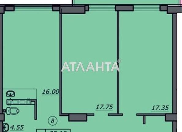 2-кімнатна квартира за адресою Лідерсівський бул. (площа 74,7 м²) - Atlanta.ua - фото 7