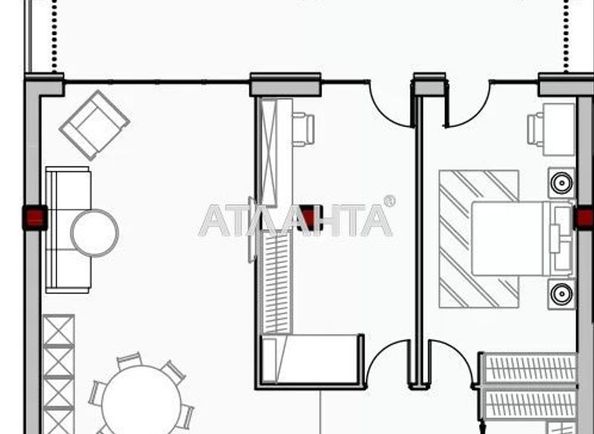 2-комнатная квартира по адресу ул. Азарова вице адм. (площадь 126,6 м²) - Atlanta.ua - фото 5