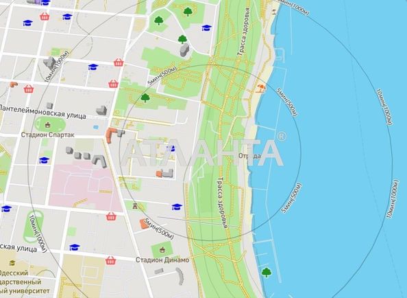 2-комнатная квартира по адресу ул. Азарова вице адм. (площадь 124,7 м²) - Atlanta.ua - фото 5