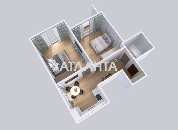 2-кімнатна квартира за адресою вул. Тернопільська (площа 55 м²) - Atlanta.ua - фото 10