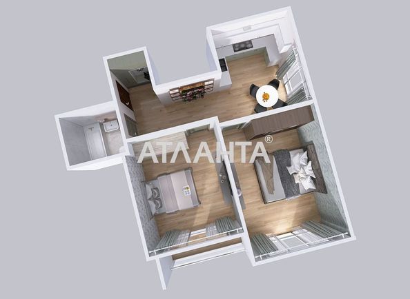 2-кімнатна квартира за адресою вул. Тернопільська (площа 55 м²) - Atlanta.ua - фото 12