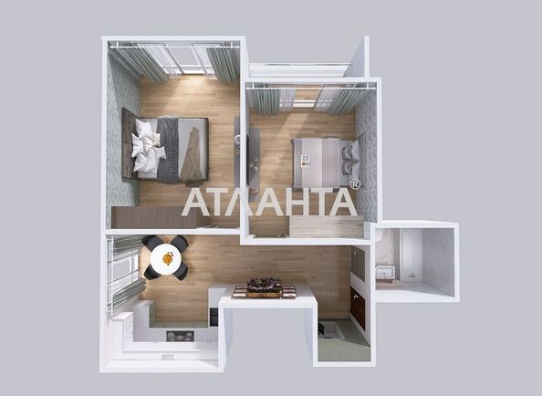 2-кімнатна квартира за адресою вул. Тернопільська (площа 55 м²) - Atlanta.ua - фото 14