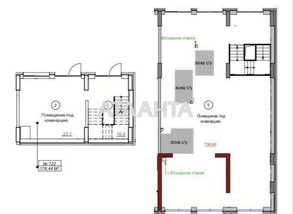 Commercial real estate at st. Tulskaya (area 178,4 m²) - Atlanta.ua - photo 5