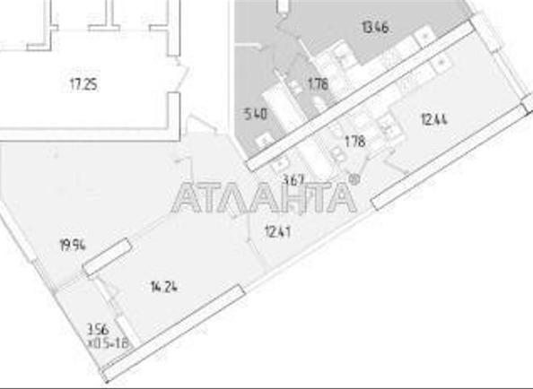 2-комнатная квартира по адресу ул. Краснова (площадь 67,4 м²) - Atlanta.ua - фото 2