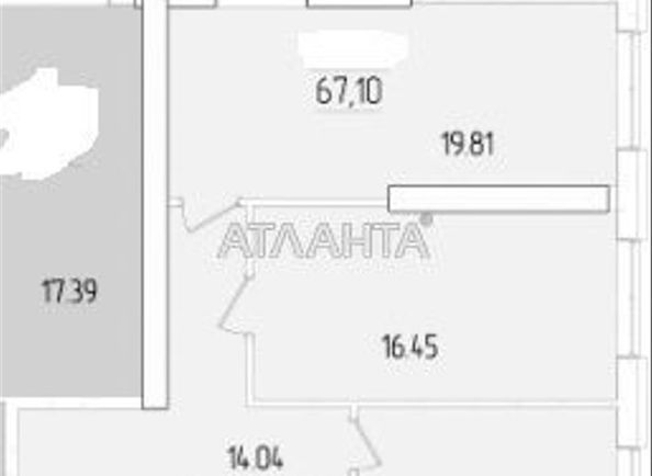 2-комнатная квартира по адресу ул. Краснова (площадь 68,5 м²) - Atlanta.ua - фото 2