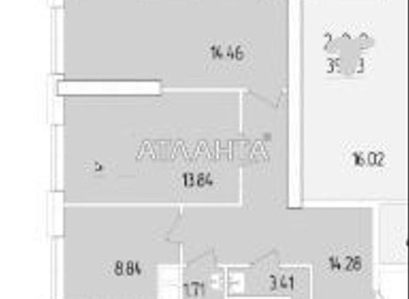 2-комнатная квартира по адресу ул. Краснова (площадь 59,8 м²) - Atlanta.ua - фото 6