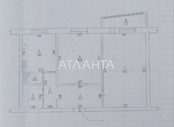 2-rooms apartment apartment by the address st. Pionernaya (area 49,4 m²) - Atlanta.ua - photo 14