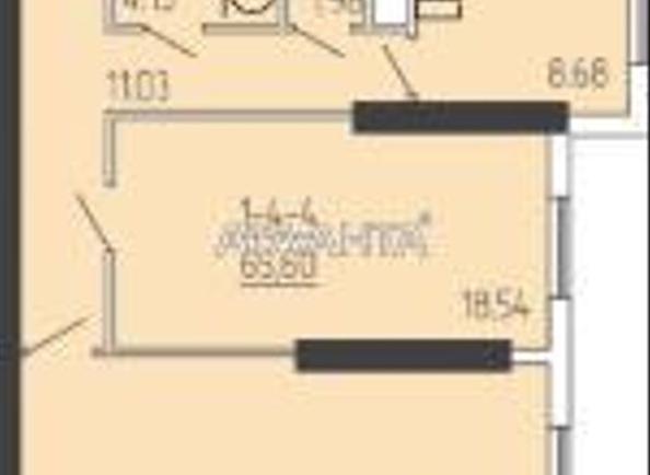 2-кімнатна квартира за адресою вул. Краснова (площа 65,6 м²) - Atlanta.ua - фото 7