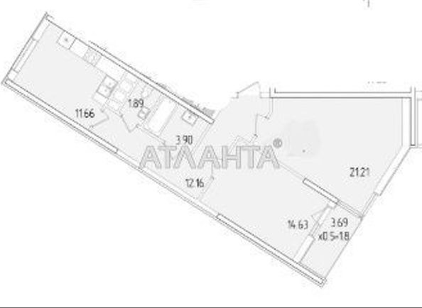 2-кімнатна квартира за адресою вул. Краснова (площа 66,8 м²) - Atlanta.ua - фото 9