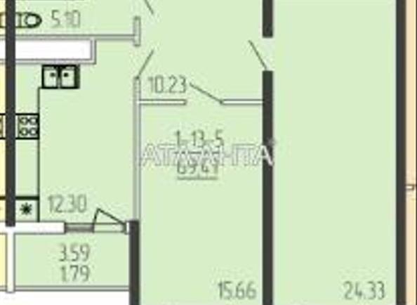 2-кімнатна квартира за адресою вул. Краснова (площа 69,2 м²) - Atlanta.ua - фото 6