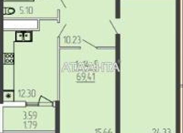 2-кімнатна квартира за адресою вул. Краснова (площа 69,4 м²) - Atlanta.ua - фото 6