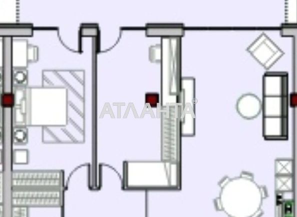 2-комнатная квартира по адресу ул. Азарова вице адм. (площадь 126,1 м²) - Atlanta.ua - фото 2