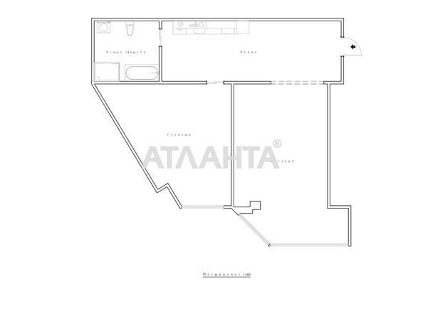 2-rooms apartment apartment by the address st. Fontanskaya dor Perekopskoy Divizii (area 85,7 m²) - Atlanta.ua - photo 13